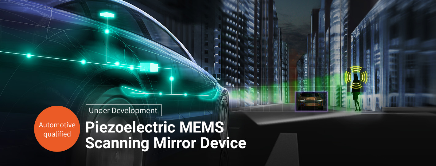 Piezoelectric MEMS Scanning Mirror Device