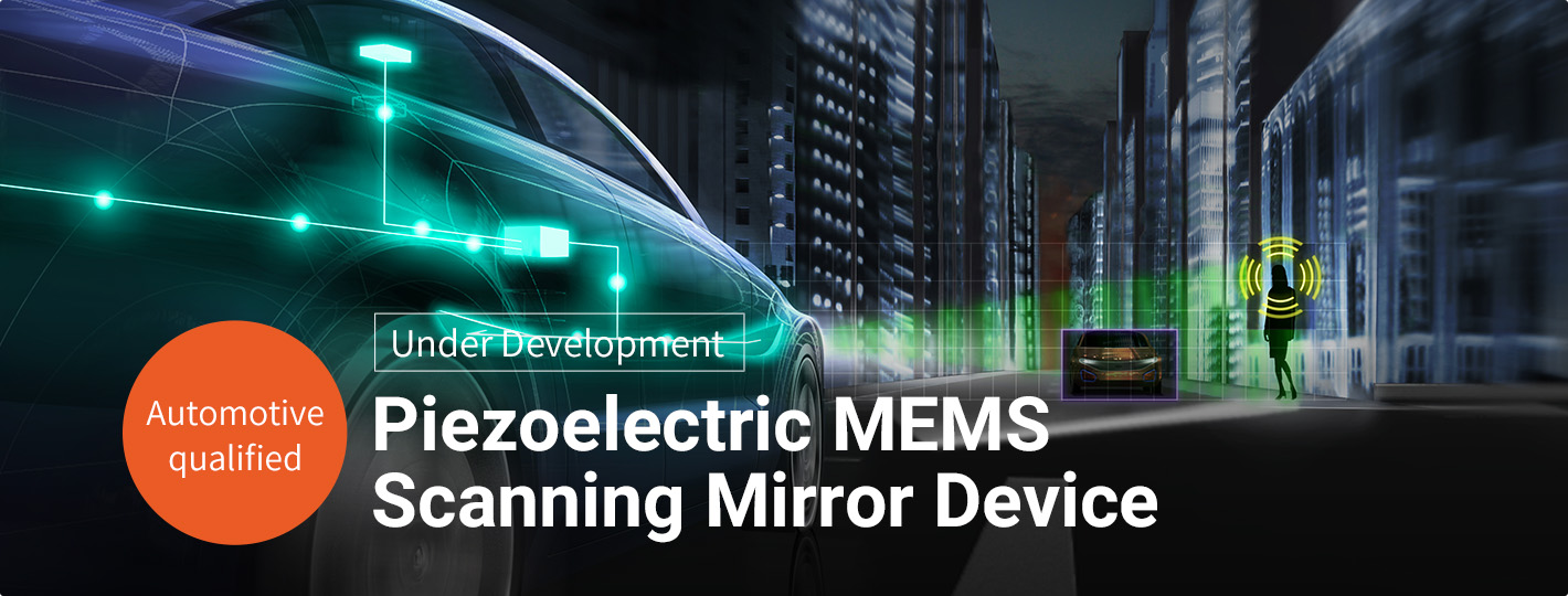 Piezoelectric MEMS Scanning Mirror Device